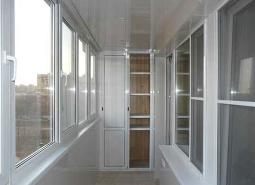 металлопластиковые балконные двери ПВХ